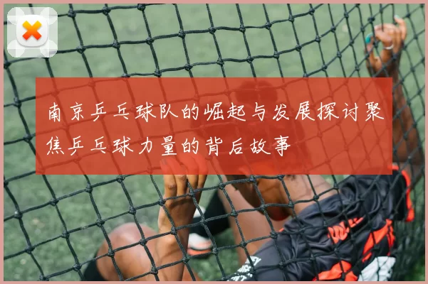 南京乒乓球队的崛起与发展探讨聚焦乒乓球力量的背后故事