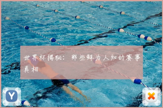 世界杯揭秘:那些鲜为人知的赛事真相